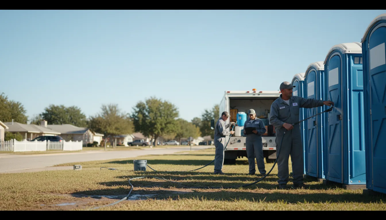Long-Term Portable Toilet Rental in Knoxville, GA near me